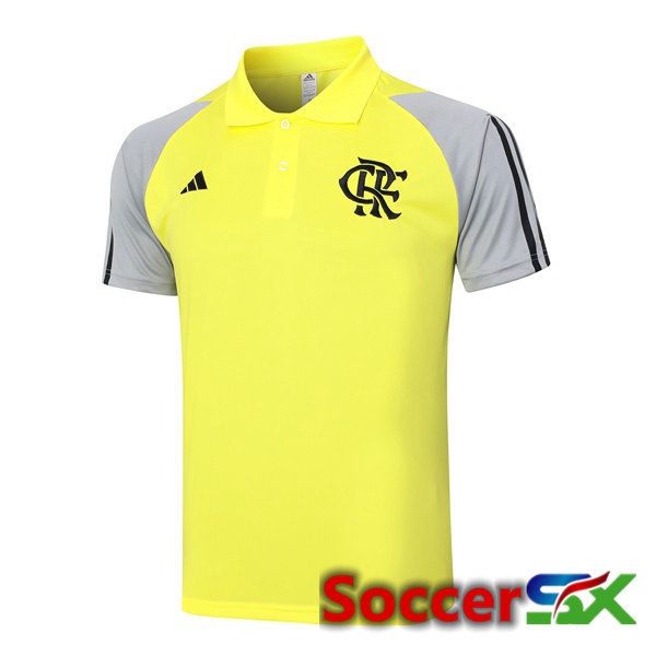 Flamengo Soccer Polo Yellow 2024/2025