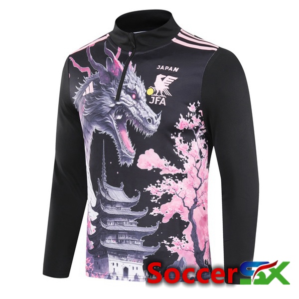 Japan Training Sweatshirt Black 2024/2025