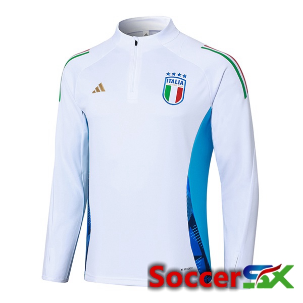Italy Training Sweatshirt White 2024/2025