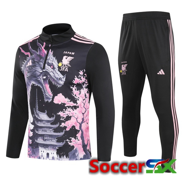 Japan kit Training Tracksuit Black 2024/2025