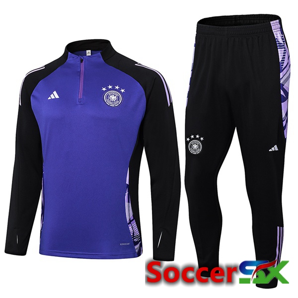 Germany kit Training Tracksuit Purple 2024/2025