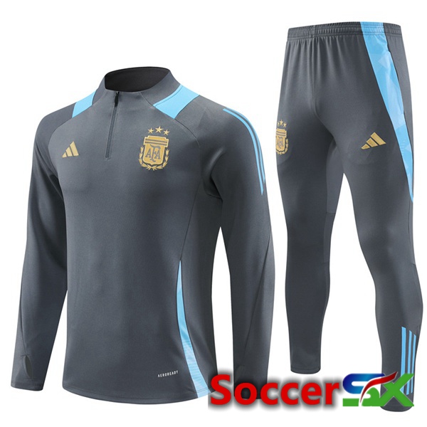 Argentina kit Training Tracksuit Grey 2024/2025