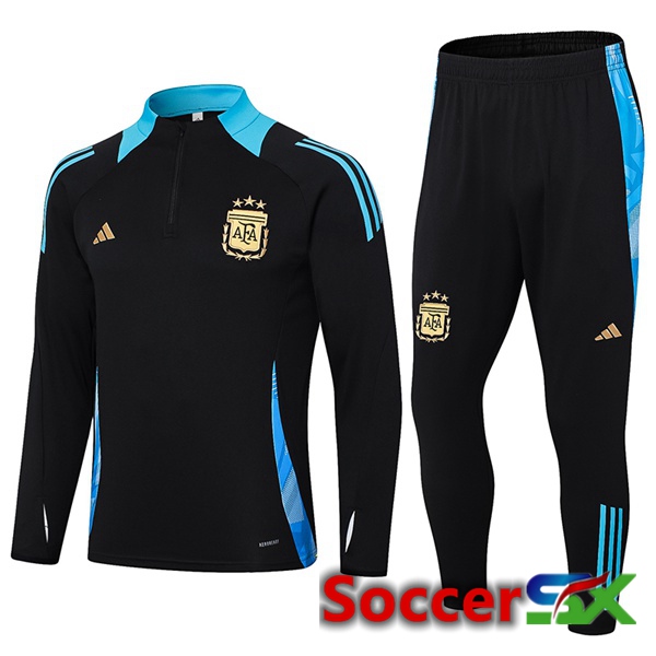 Argentina kit Training Tracksuit Black 2024/2025