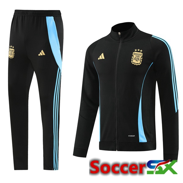 Argentina kit Training Jacket Suit Black 2024/2025