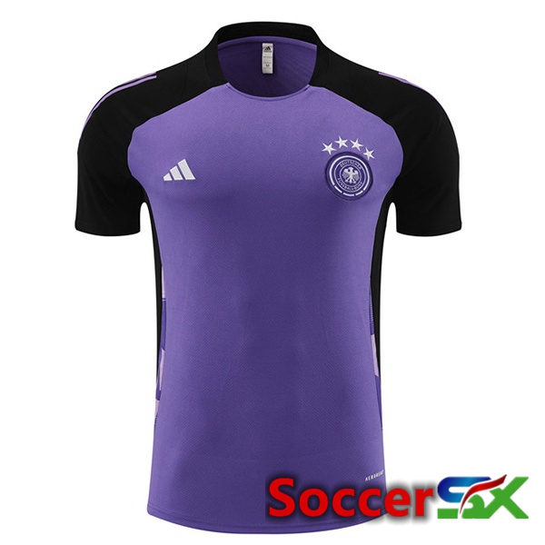 Germany Training T Shirt Purple 2024/2025