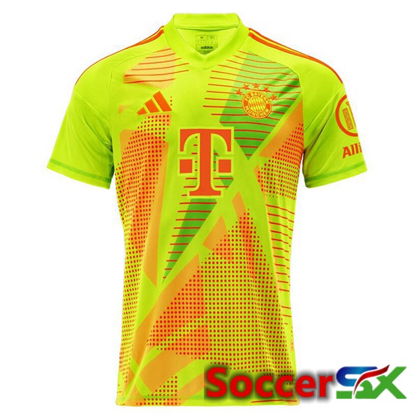 Bayern Munich Goalkeeper Soccer Jersey Green 2024/2025