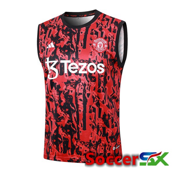 Manchester United Soccer Vest Red 2024/2025