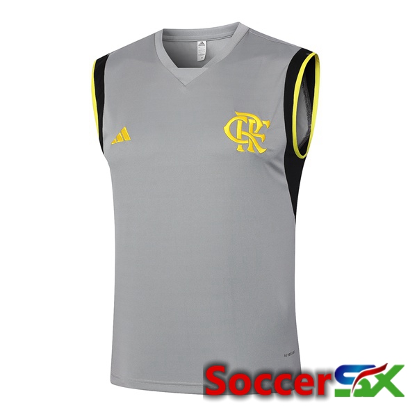 Flamengo Soccer Vest Grey 2024/2025