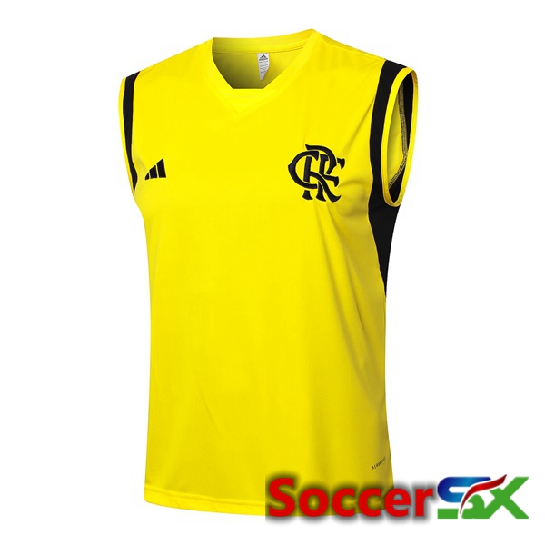 Flamengo Soccer Vest Yellow 2024/2025