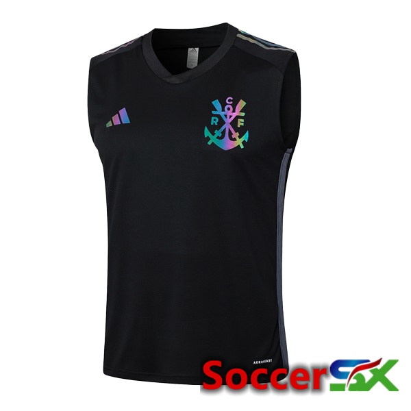 Flamengo Soccer Vest Black 2024/2025