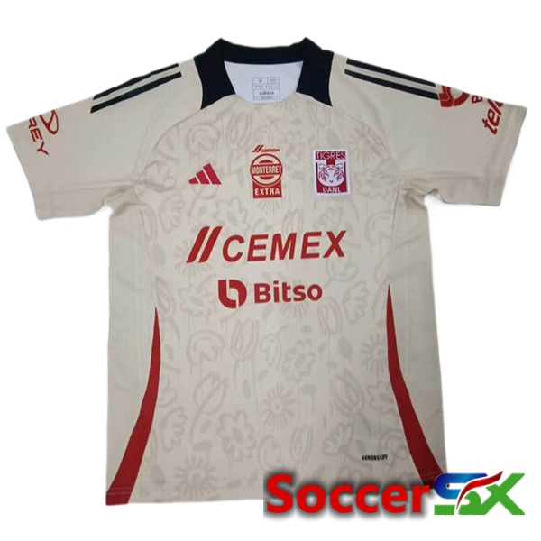 Tigres UANL Soccer Jersey Special Edition Beige 2024/2025