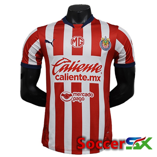 CD Guadalajara Home Soccer Jersey 2024/2025