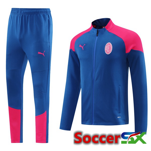 AC Milan kit Training Jacket Suit Blue 2024/2025