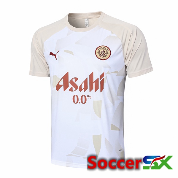 Manchester City Training T Shirt White 2024/2025