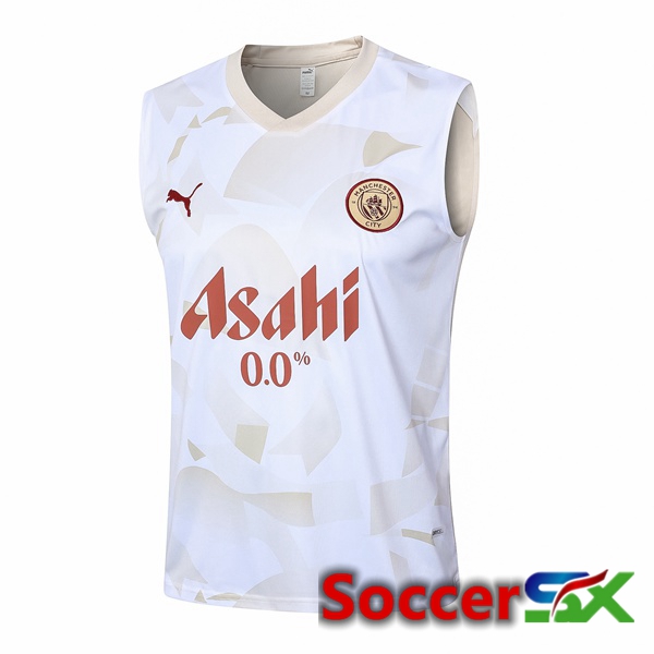 Manchester City Soccer Vest White 2024/2025