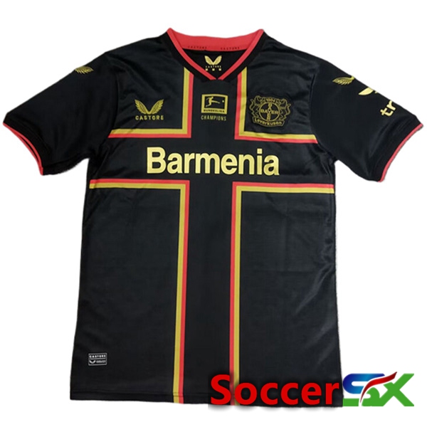 Leverkusen Soccer Jersey Special Edition Black 2024/2025