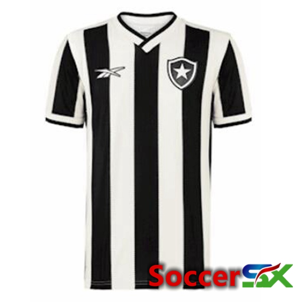 Botafogo FR Home Soccer Jersey White Black 2024/2025
