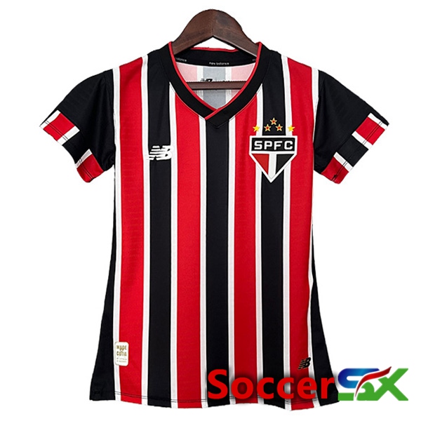 Sao Paulo FC Women Away Soccer Jersey 2024/2025