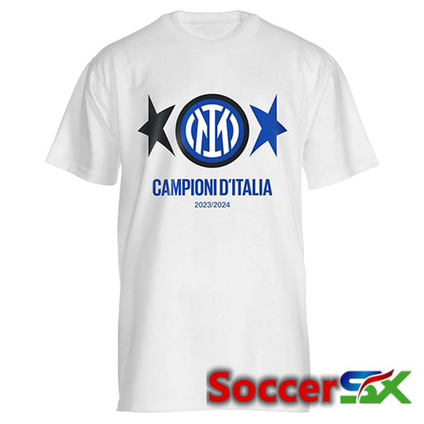Inter Milan Soccer Jersey Champion 2 2023/2024