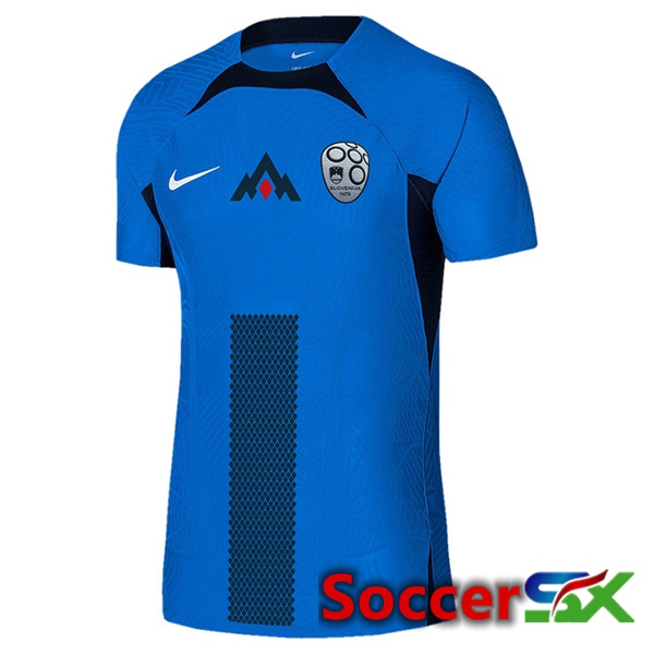Slovenia Away Soccer Jersey UEFA Euro 2024