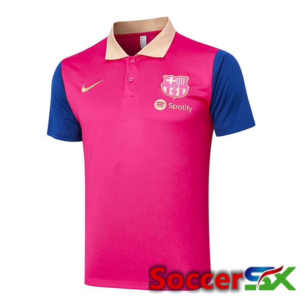 FC Barcelona Soccer Polo Pink 2024/2025