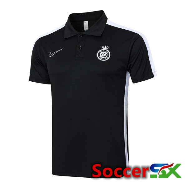 Al-Nassr FC Soccer Polo Black 2024/2025