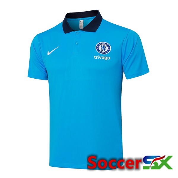 FC Chelsea Soccer Polo Blue 2024/2025