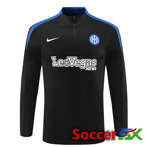 Inter Milan Training Sweatshirt Black 2024/2025