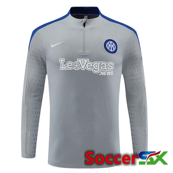 Inter Milan Training Sweatshirt Grey 2024/2025