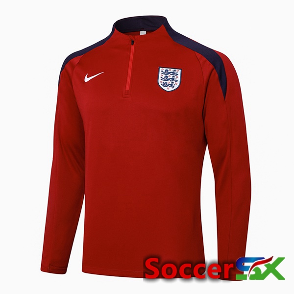 England Training Sweatshirt Red 2024/2025