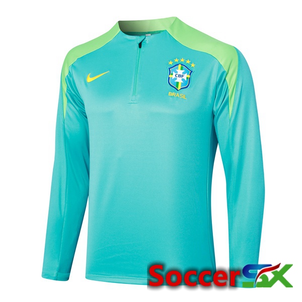 Brazil Training Sweatshirt Green 2024/2025