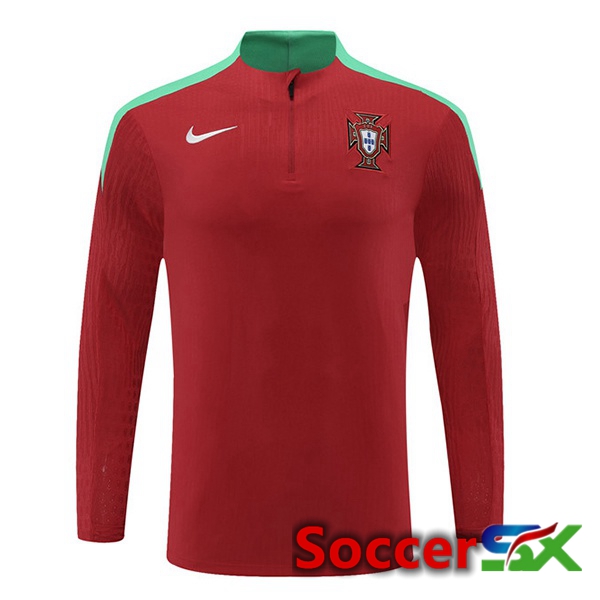 Portugal Training Sweatshirt Red 2024/2025