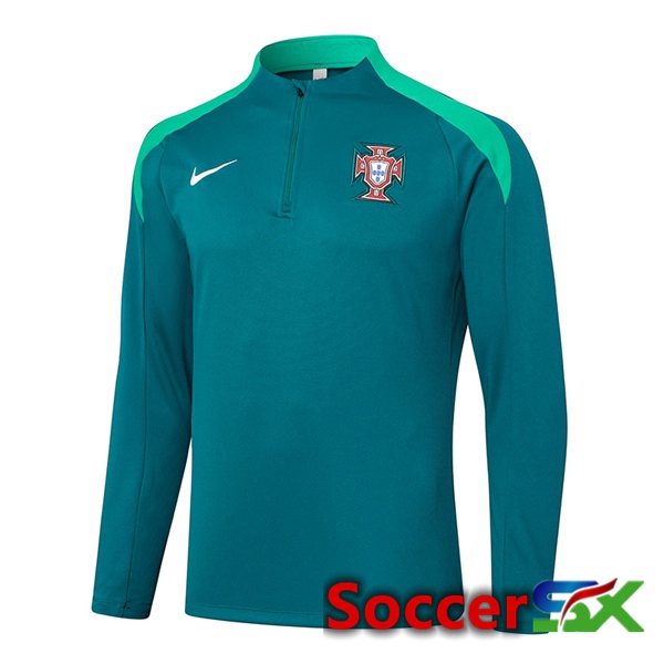 Portugal Training Sweatshirt Green 2024/2025