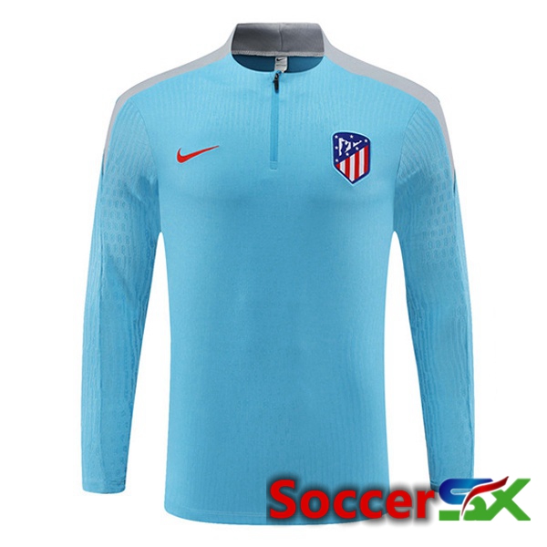 Atletico Madrid Training Sweatshirt Blue 2024/2025