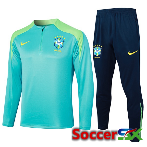 Brazil kit Training Tracksuit Green 2024/2025