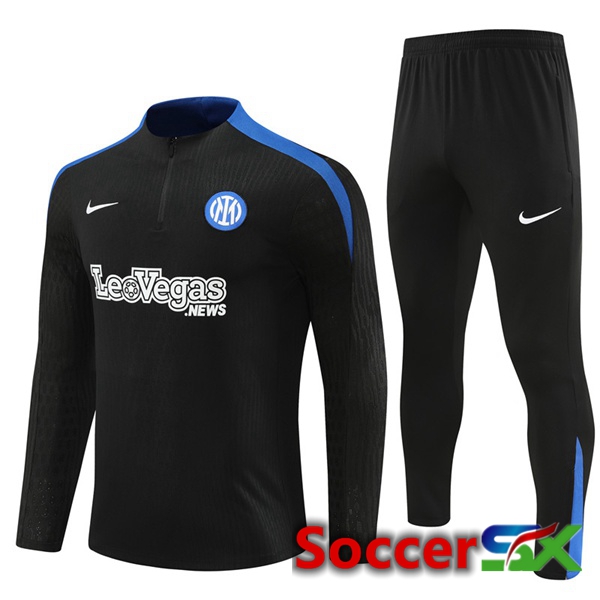 Inter Milan kit Training Tracksuit Black 2024/2025