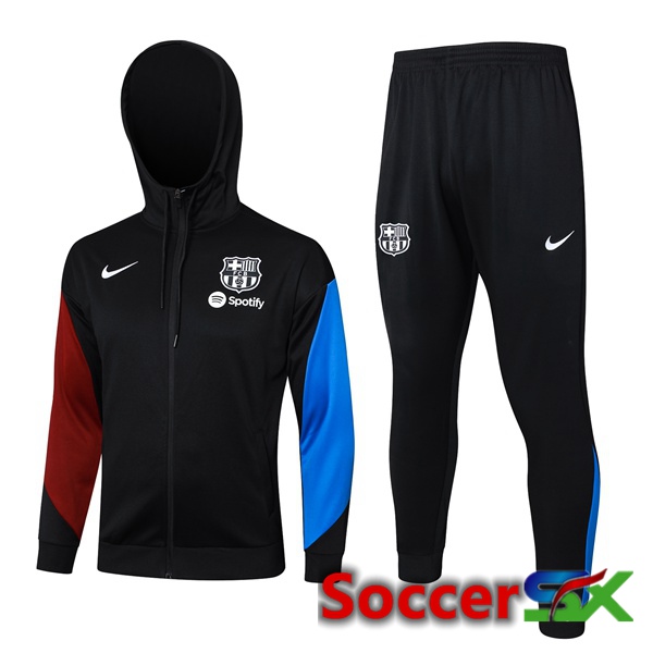 FC Barcelona Training Tracksuit - Windbreaker Black 2024/2025