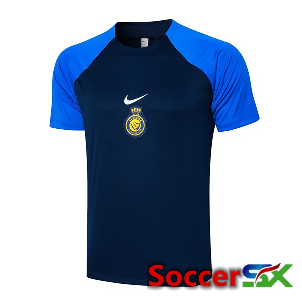 Al-Nassr FC Training T Shirt Blue Royal 2024/2025