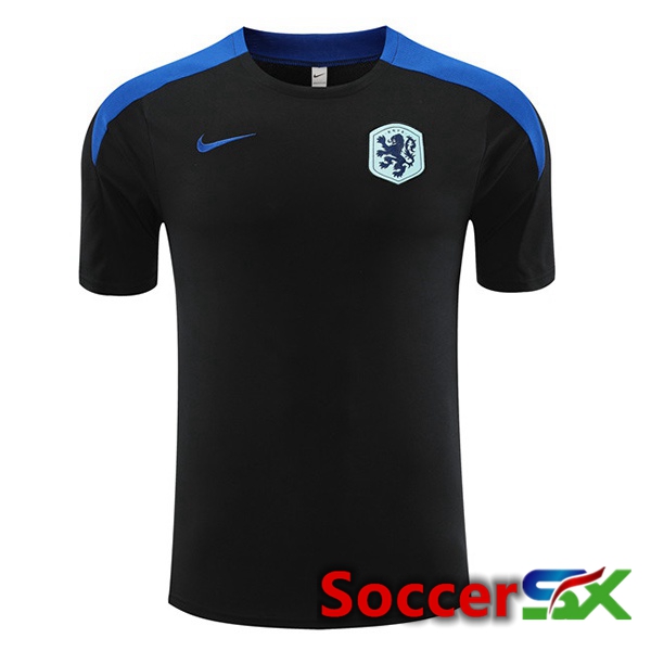 Netherlands Training T Shirt Black 2024/2025