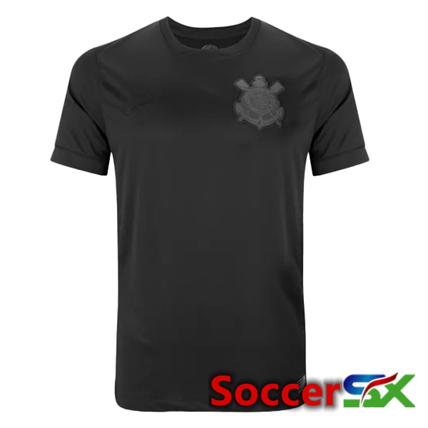 Corinthians Away Soccer Jersey Black 2024/2025