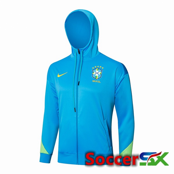 Brazil Windbreaker Blue 2024/2025