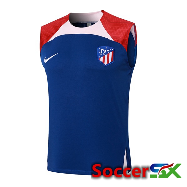 Atletico Madrid Soccer Vest Blue 2024/2025