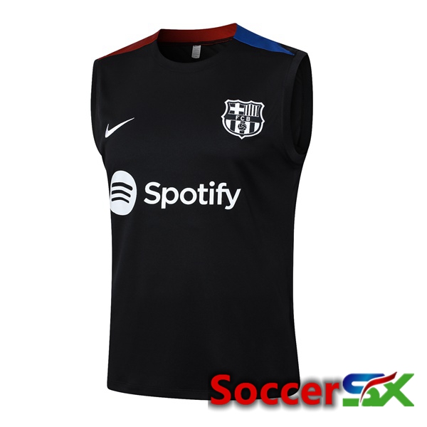 FC Barcelona Soccer Vest Black 2024/2025