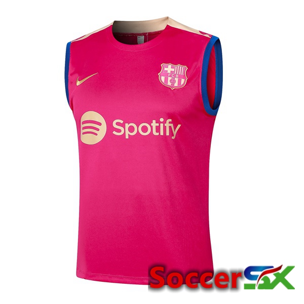 FC Barcelona Soccer Vest Pink 2024/2025