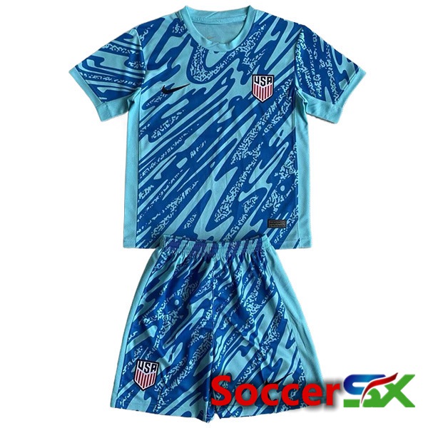 USA Kids Goalkeeper Soccer Jersey 2024/2025