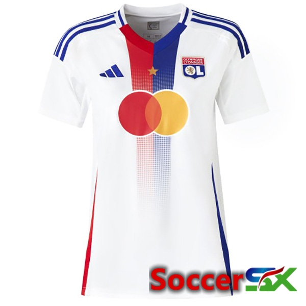 lyon Women Home New Soccer Jersey 2024/2025