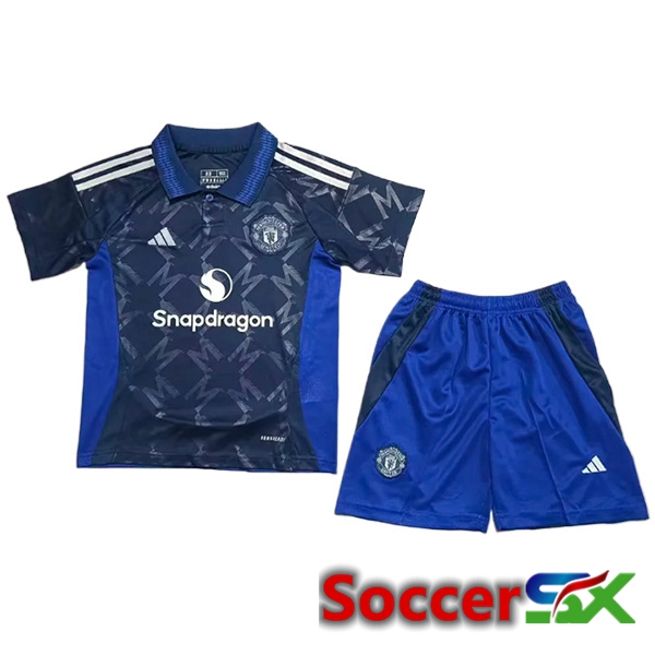 Manchester United Kids Away Soccer Jersey 2024/2025