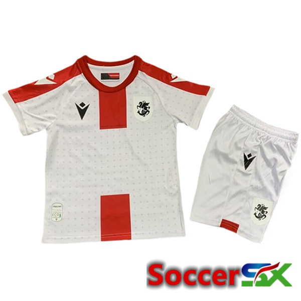 Georgia Kids Home Soccer Jersey 2024/2025