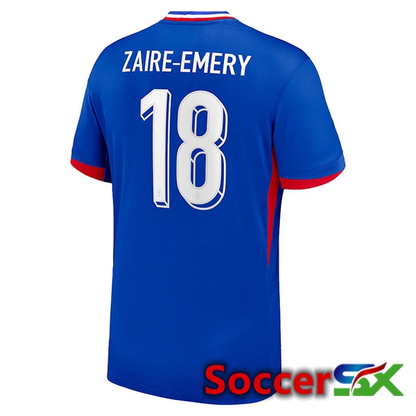 France (ZAIRE-EMERY 18) Home Soccer Jersey 2024/2025