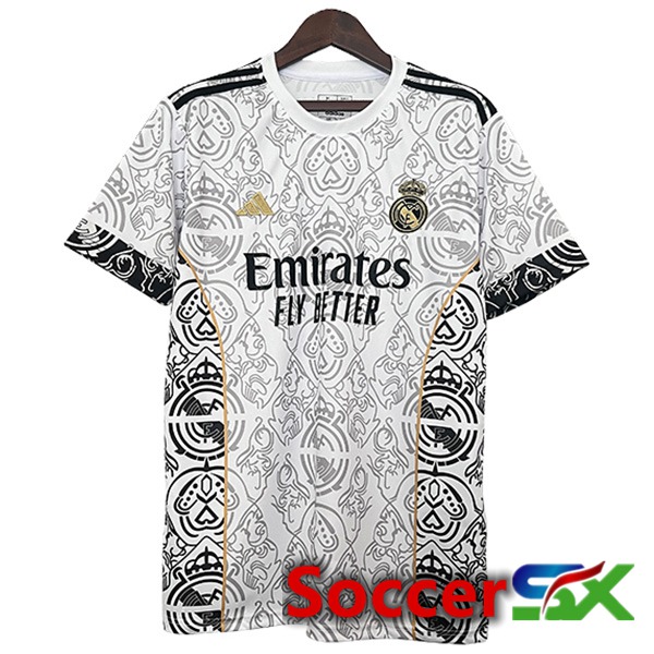 Real Madrid Special Edition Soccer Jersey White 2024/2025